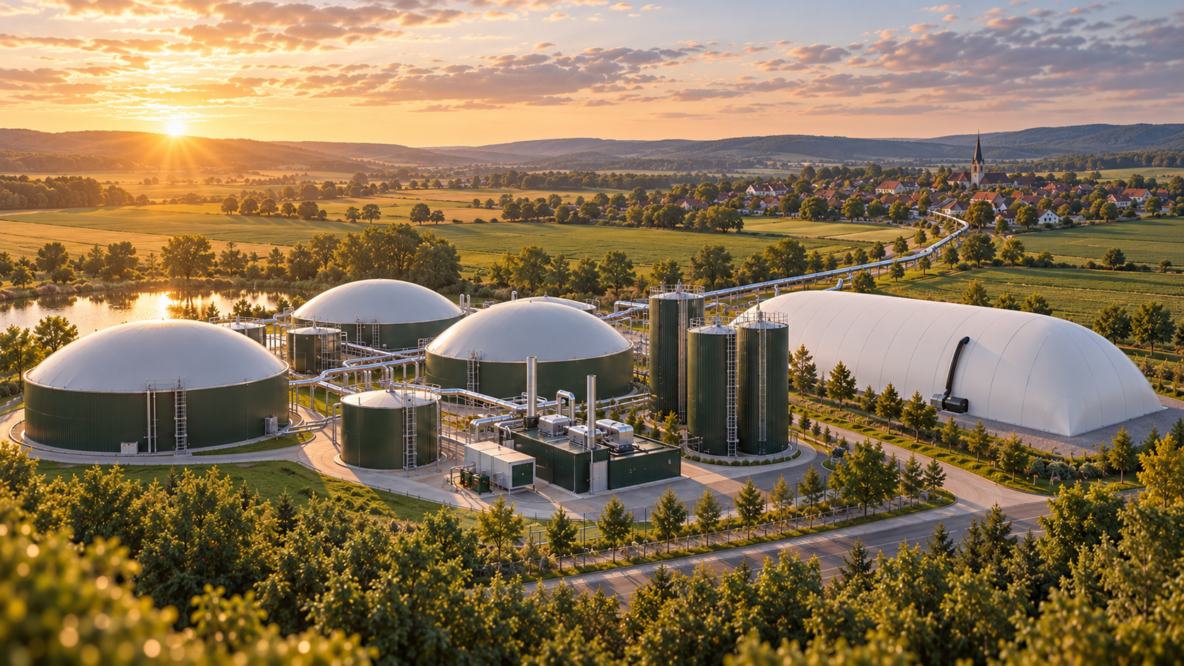 Grüne regionale Energie